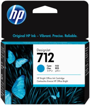 TINTA HP 712 CIAN