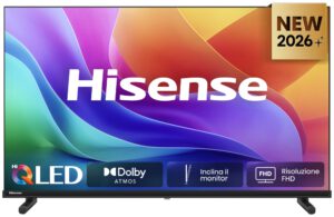 TV HISENSE 40A5S 40" FHD QLED SMART TV DOLBY ATMOS MODO JUEGO AIRPLAY