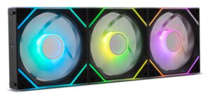 VENTILADOR NOX HUMMER PRO LINK KIT 3XVENT ARGB MAGNETICO NEGRO